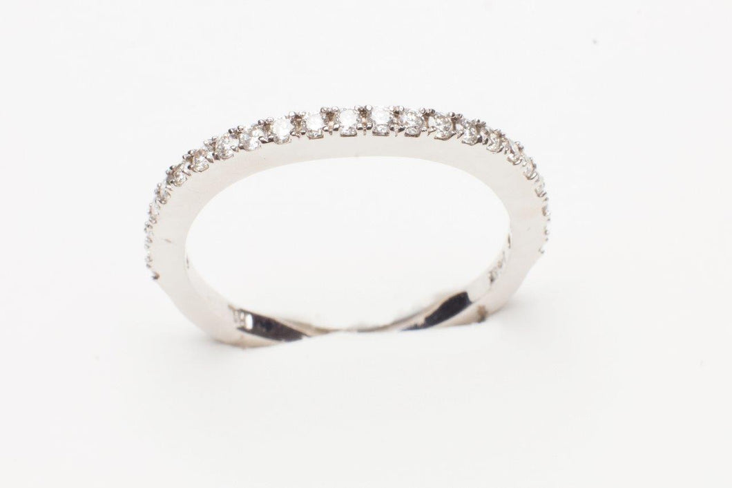 14KT WG .31CTTW RD DIA BAND