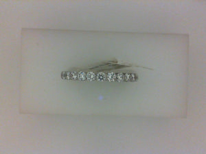 .48CTTW 2.5MM 14KT WG  SHARED PRONG DIAMOND BAND