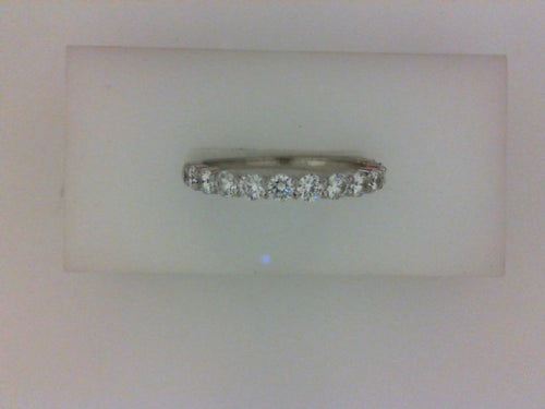 .72CTTW 2.5MM 14KT WG  SHARED PRONG DIAMOND BAND