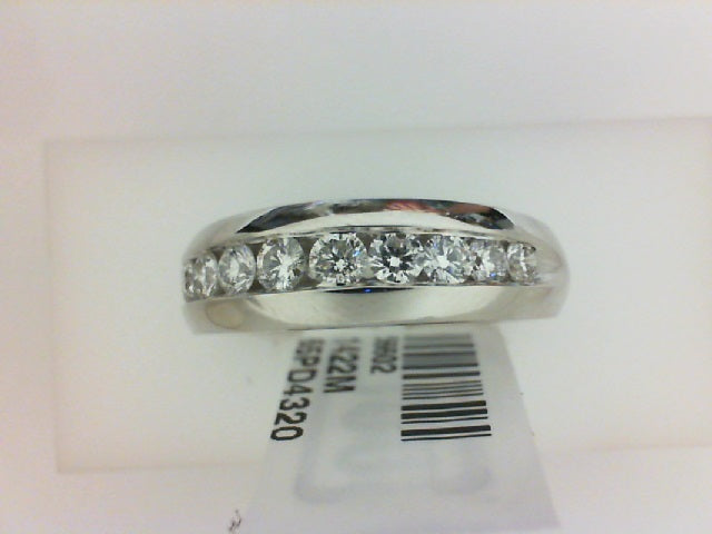 18KT WG .92CTTW RD 10 DIA GTS BAND