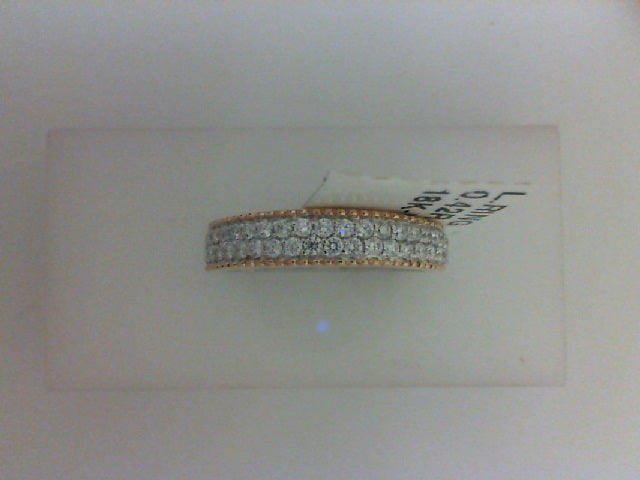 18K WG/RG .42CTTW 41RD DIA BAND