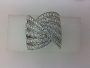 14KT WG1.22CTTW 95 RD DIA FASHION RING