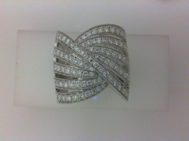 14KT WG1.22CTTW 95 RD DIA FASHION RING