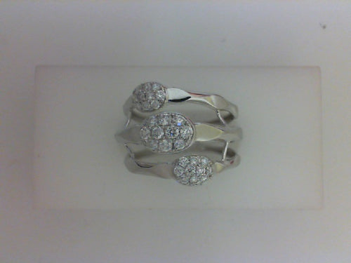 14KT WG 30 RD DIA .40CTTW FASHION RING