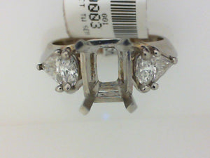 18KT WG .46CT TW SEMI MTG