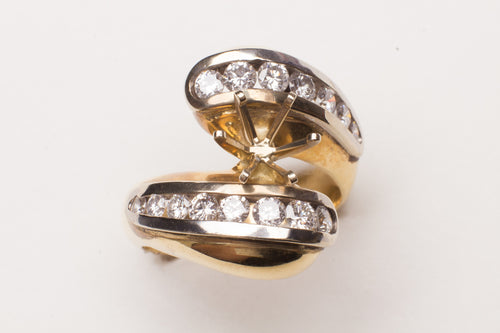 14KT TT .95CT TW SEMI MTG