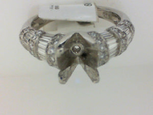 PLAT 1.30CT TW DIAMOND SEMI MTG