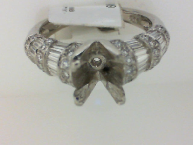 PLAT 1.30CT TW DIAMOND SEMI MTG