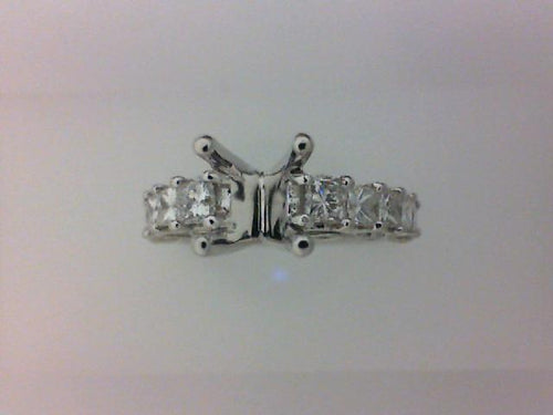 18K WG MTG.13CTTW 12 RD DIA / 1.16TW 10 PC DIA