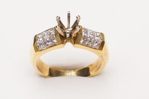 INV. SEMI PC 18K .83CTW