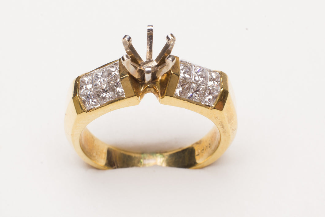INV. SEMI PC 18K .83CTW