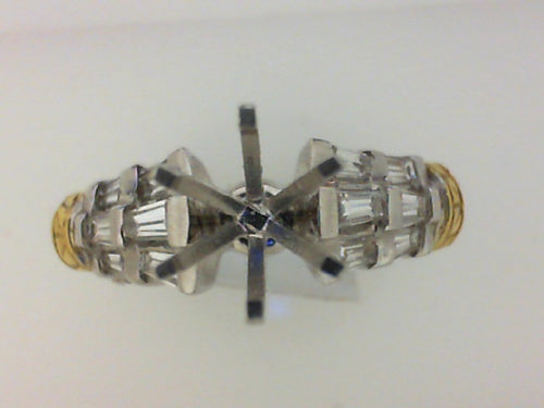 PLAT 18KT .53CT BAG SEMI MTG