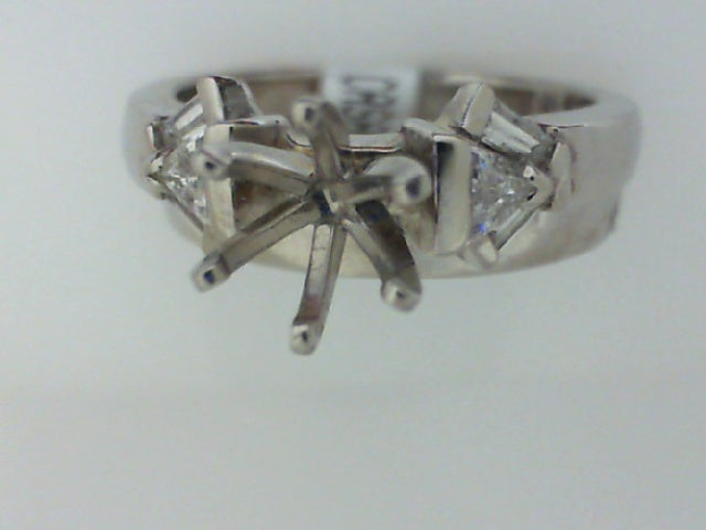 PLAT .39CT TW SEMI MTG SET