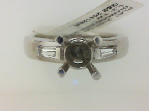 PLAT .21CT TW DIAMOND SEMI MTG