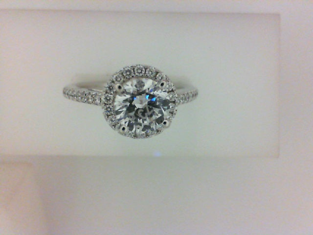 14KT WG LUMINAIRE MTG .29CTTW RD DIA