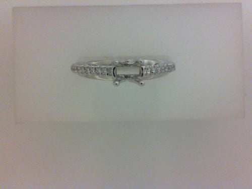 14KT WG .18CTTW RD DIA SEMI MTG