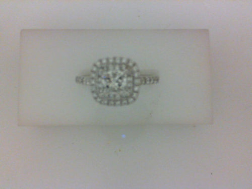 14KT WG 52 RD DIA .49CTTW HALO MTG  SET WITH 1903698