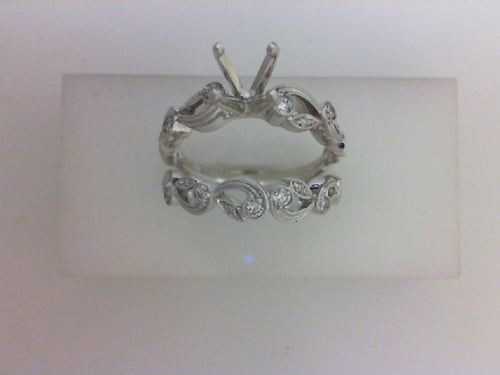 18KT WG .40CTTW RD DIA WEDDING SET