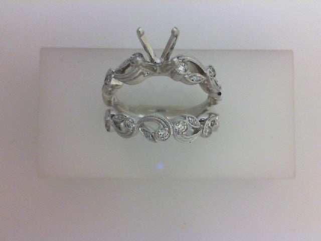 18KT WG .40CTTW RD DIA WEDDING SET