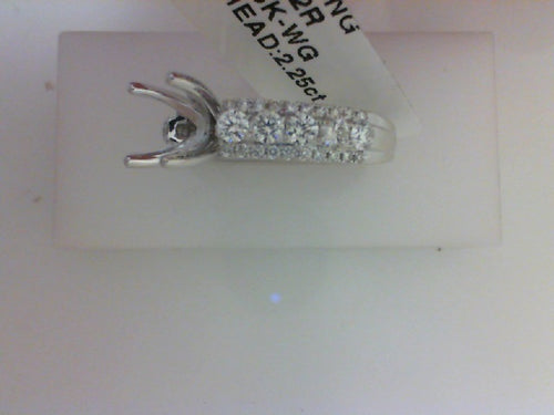 18KT WG 1.22CT TW  98 RD DIA SEMI