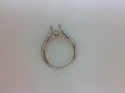 18KT WG W ROSE GLD GALLERY .59CTTW