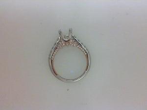 18KT WG W ROSE GLD GALLERY .59CTTW