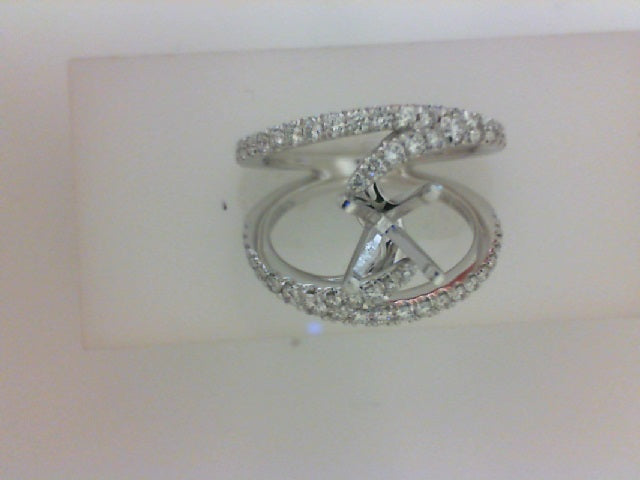 14KT .68CTTW  DIA SEMI MTG