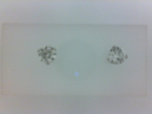 1.50CTTW 14KT B RD DIA 3 PRONG STUD EARRINGS