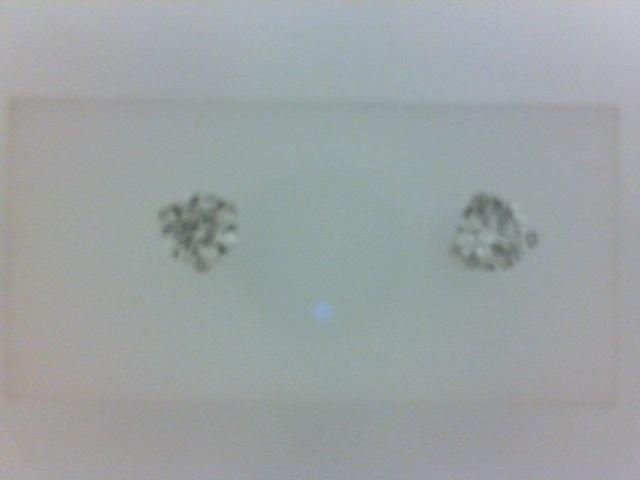1.50CTTW 14KT B RD DIA 3 PRONG STUD EARRINGS