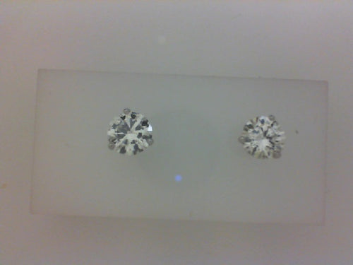 14KT WG 2.23CTTW 3 PRONG DIA STUDS GIA





NO BACKS