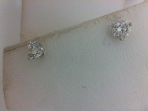 14K 1.01CTTW 3 (B) PRONG RD DIA STUDS








NO BACKS