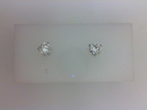 ..25CTW 14WG (B) RD DIA 3 PRONG STUD EARRINGS 





NO BACKS