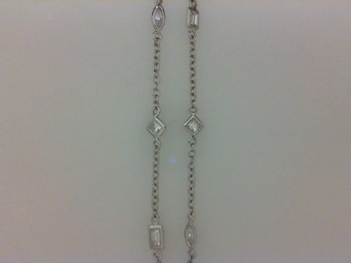 14K WG DIA BY THE YARD PC/EMER/MQ