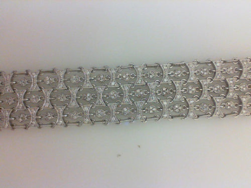 18KT WG 2.09CTTW DIA BRACELET