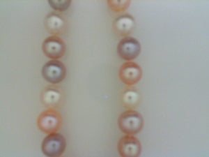 FW 8 1/2 X 8 MM "AAA" 18" PEARL PNK NECKLACE