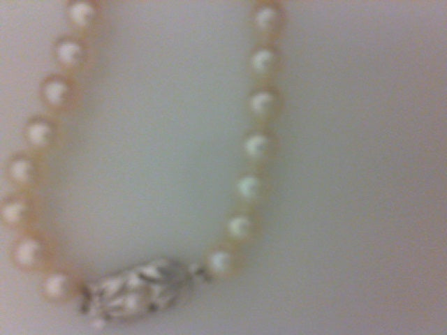 FW 7 X 6 1/2MM "AAA" 18" SS PEARL CLASP