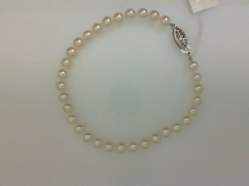 FW 5X4.5MM 7 AAA WH PEARL BRAC