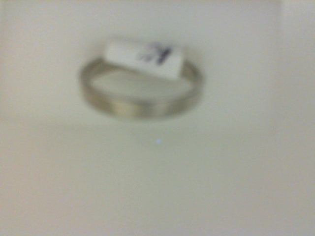 14KT WG 3MM FLAT BAND