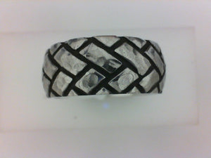 COBALT 9.5 MM HAMMERED TREAD BLACKENED