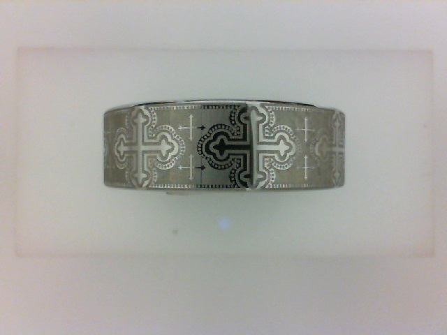 COBALT 7.5MM LASERED CROSS DESIGN