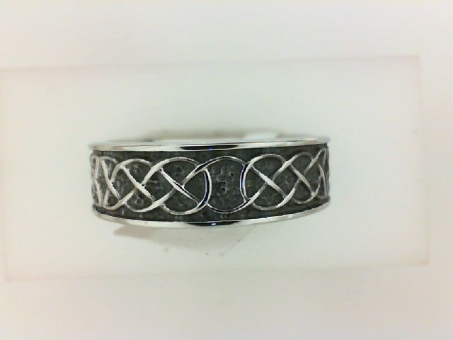 COBALT 7MM CELTIC KNOT BLACKENED