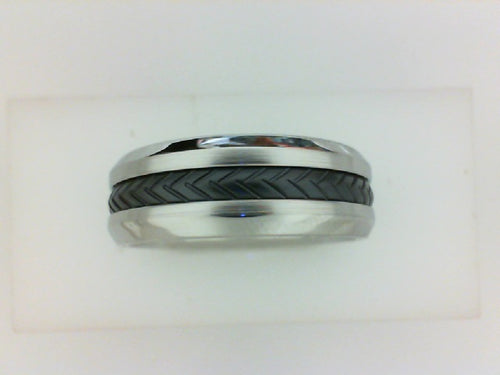 GTS 8MM COLBALT BAND W BLK TITANIUM