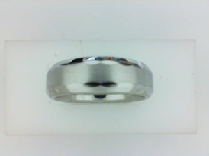 GTS 7MM BEV EDGE FACETED COLBALT BAND