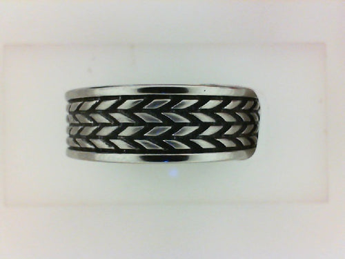 COBALT 8MM  THREAD PATTERN SATIN