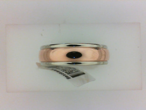 14KT WG/RG 6MM HIGH POLISHED RG CENTER