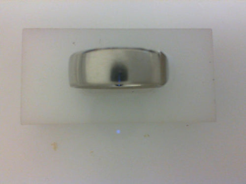 14K WG 7.5MM EUCF SATIN FINISH