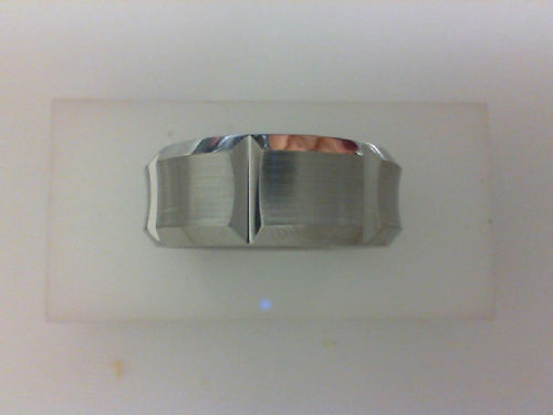 COBALT 9MM CUTS WITH SATIN CENTER BEVELED EDGES