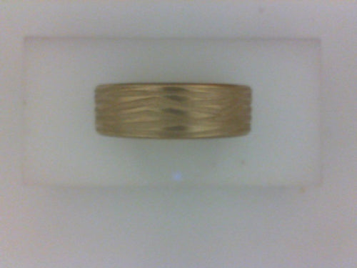 7MM 14KT YG  HORIZONTAL BARK
