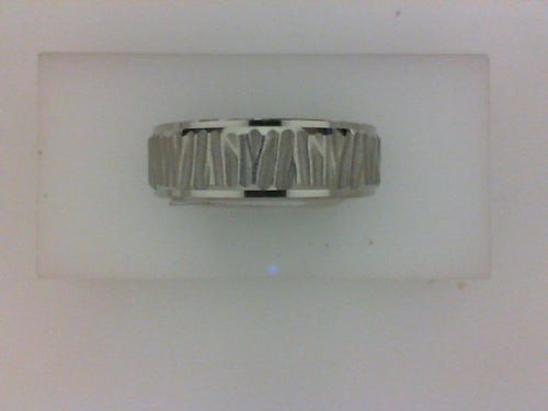 7MM 14KT WG VERTICAL BARK POL EDGE