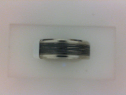 7MM 14K HORIZONTAL BLK BARK CENTER